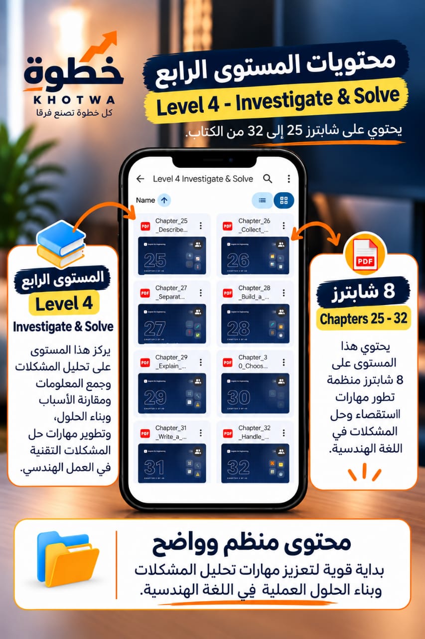 المستوى الرابع · الشابترات 25–32